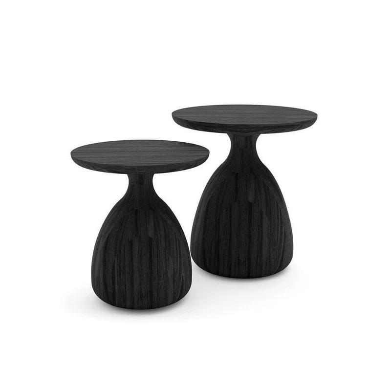Beistelltisch TSUKI Teak Scuro - Ø40