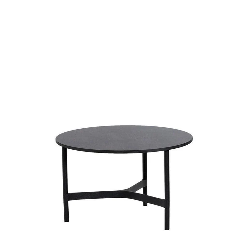Couchtisch TWIST Lavagrau - ø56