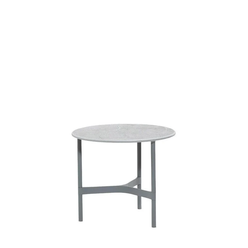 Couchtisch TWIST Hellgrau - ø35