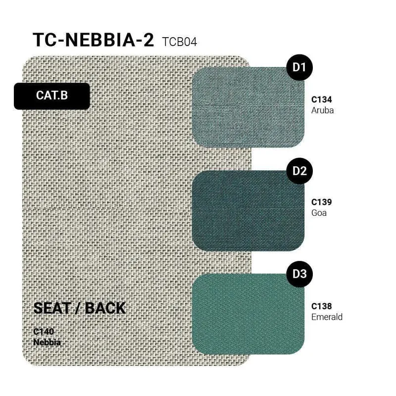Gartensofa KOBO 3-Sitzer Sofa - Anthracite