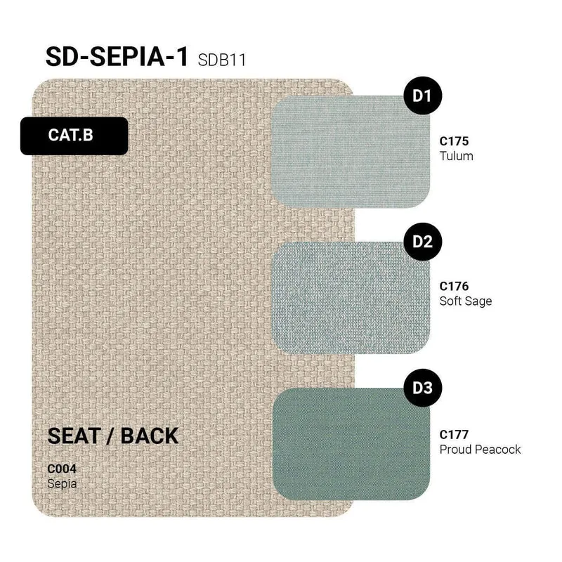 Gartensofa KOBO 3-Sitzer Sofa - Anthracite