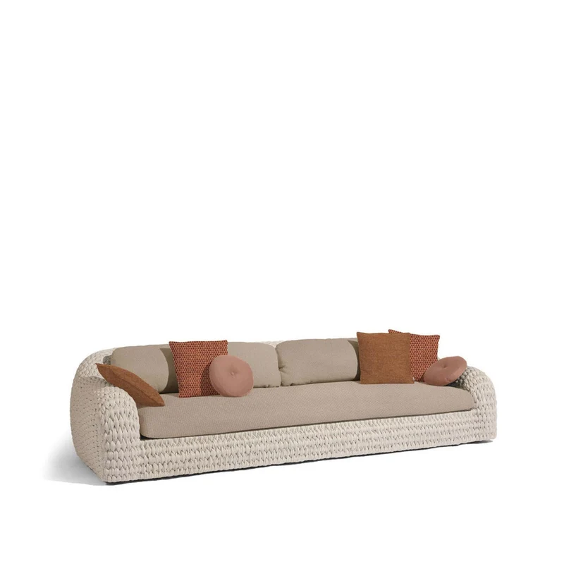 Gartensofa KOBO 3-Sitzer Sofa - Pepper