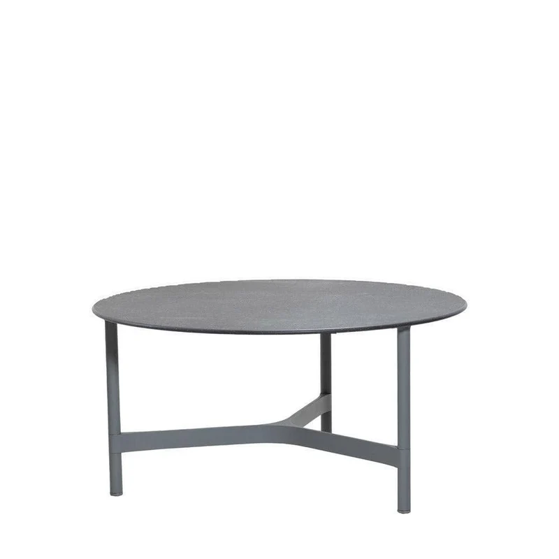 Couchtisch TWIST Hellgrau - ø73