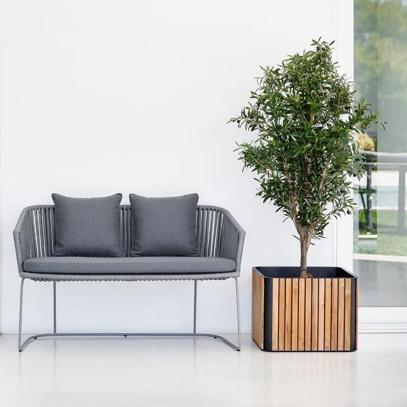 Gartenbank MOMENTS mit Kissen