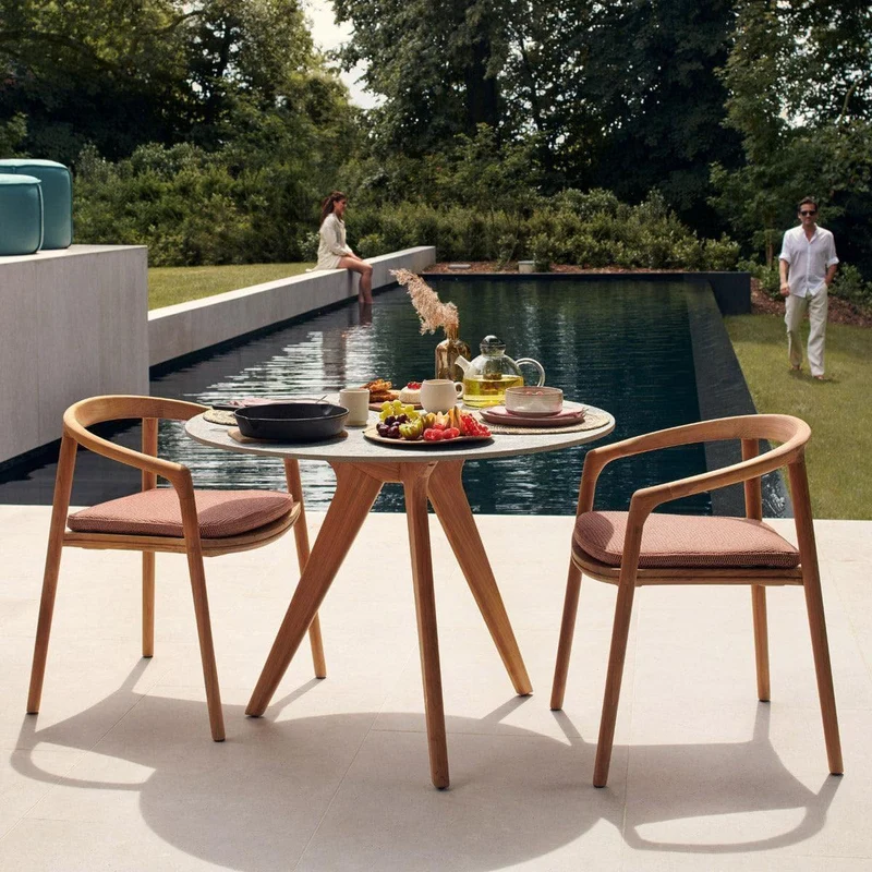 Bartisch TORSA Teak - Ø100