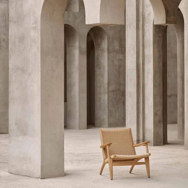Sessel CH25 - Nussbaum