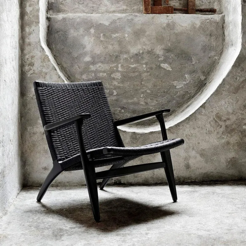 Sessel CH25 - schwarze Eiche