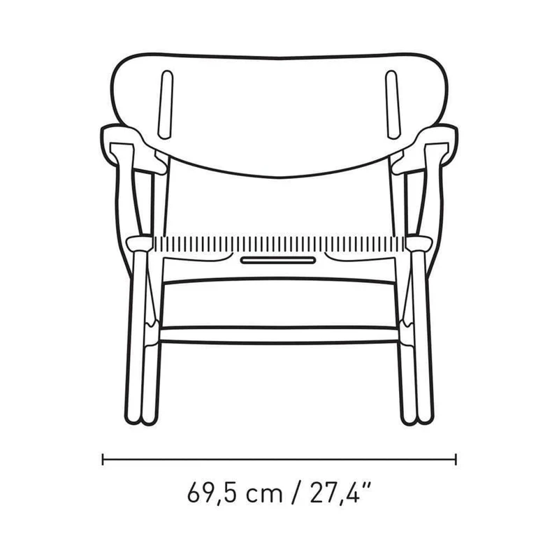 Sessel CH22 - Eiche