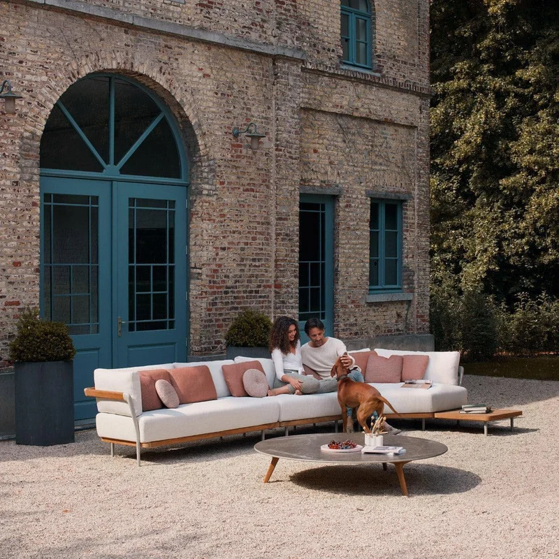Loungetisch TORSA Teak - Ø148