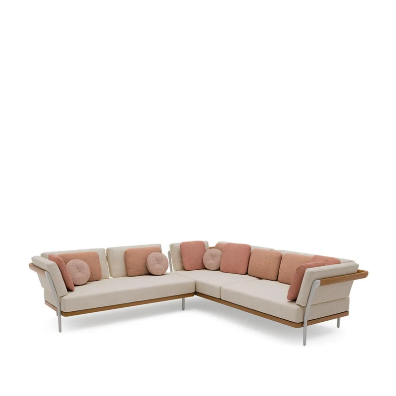 Loungekonzept 8 FLOWS - Flint/Teak