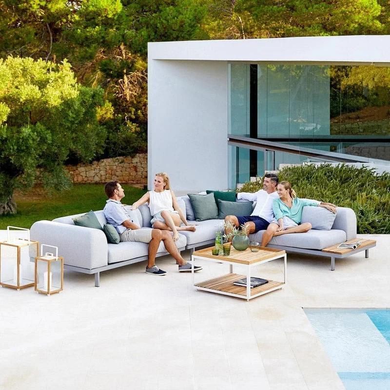 Couchtisch LEVEL Teak - L