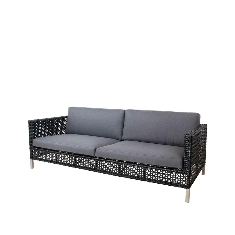 Gartensofa CONNECT Anthrazit 3 Sitzer