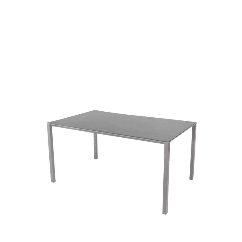 Esstisch PURE Hellgrau 150x90