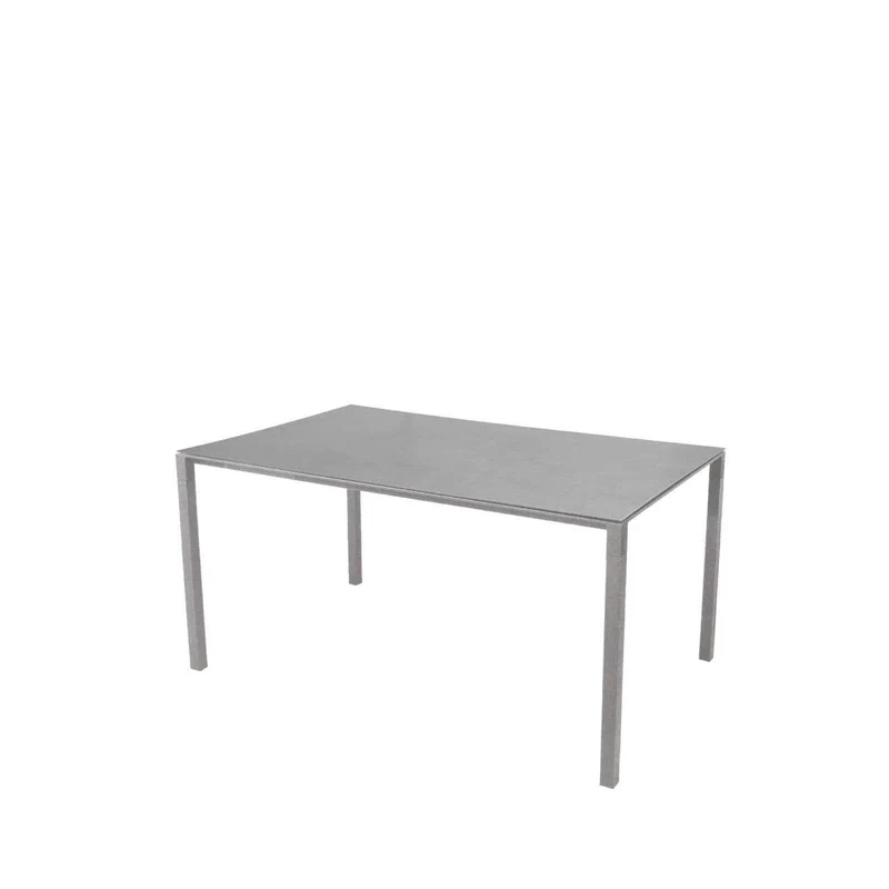 Esstisch PURE Hellgrau 150x90