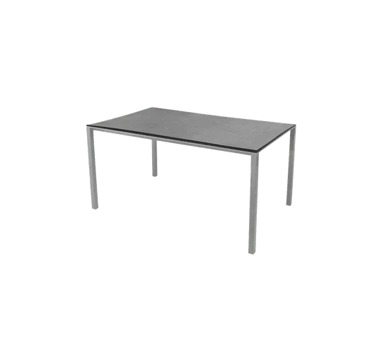 Esstisch PURE Hellgrau 150x90