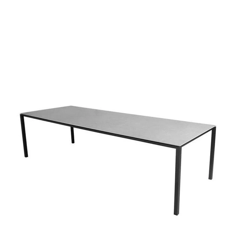 Esstisch PURE Lavagrau 280x100