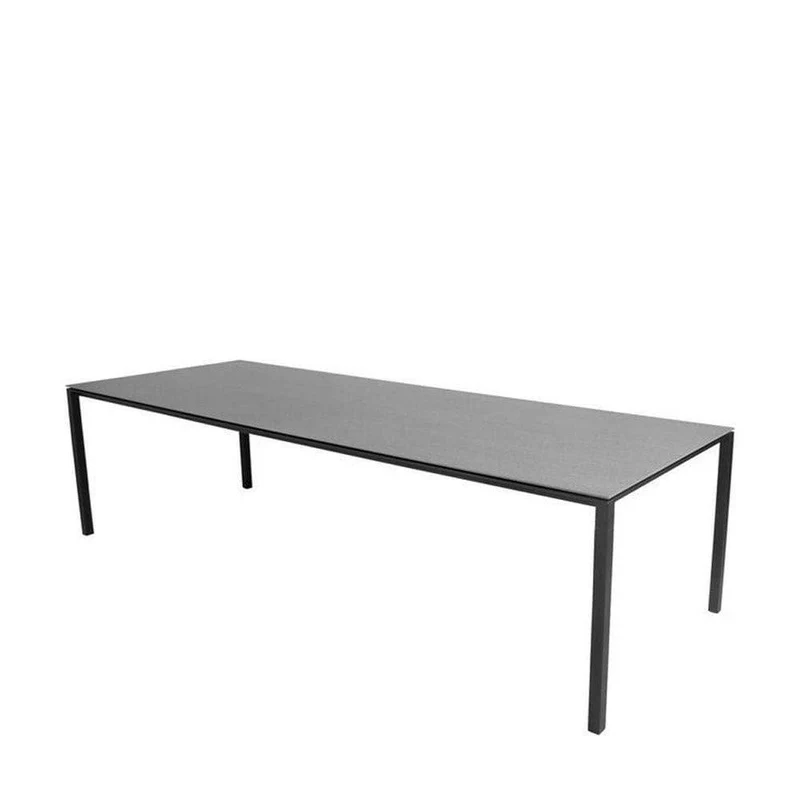 Esstisch PURE Lavagrau 280x100