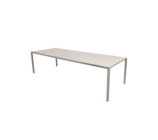 Esstisch PURE Lavagrau 280x100