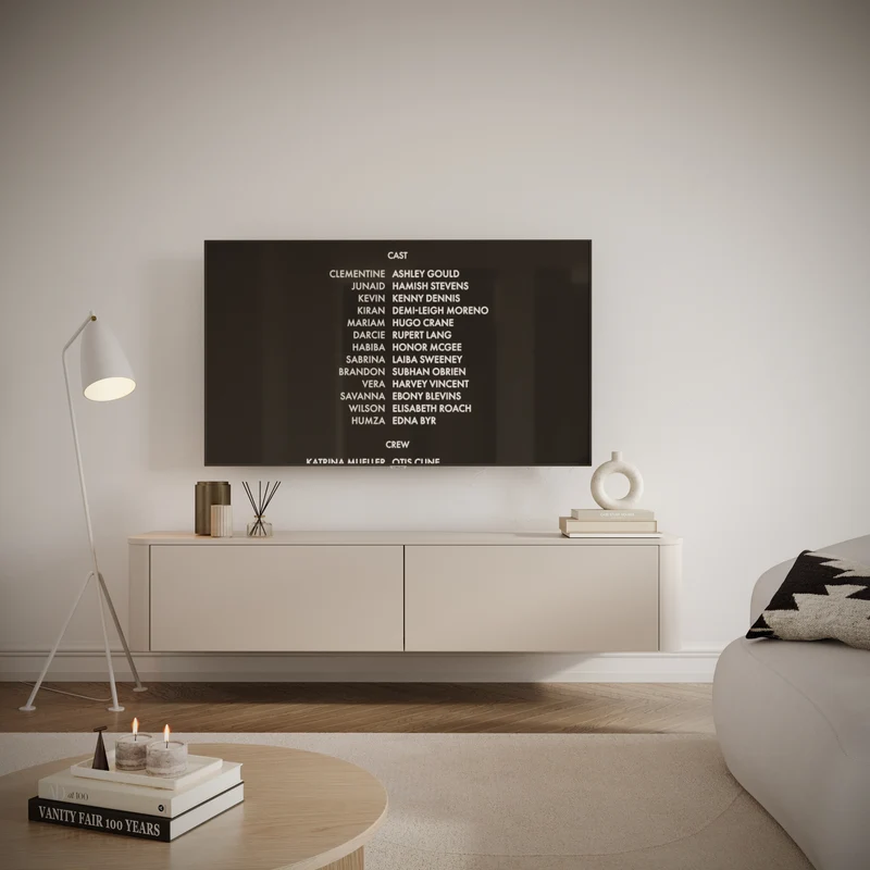 TV-Schrank Luvio hängend-stehend 175 cm Kaschmir
