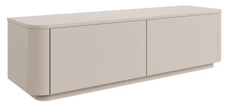 Hängend-stehender TV-Schrank Luvio 140 cm Kaschmir