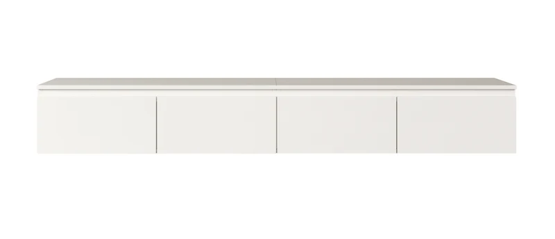 Bemmi Hängender TV-Schrank 200 cm Weiß