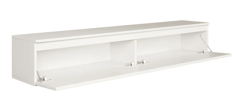 Hängender TV-Schrank Bemmi 175 cm Weiß