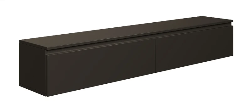 Hängender TV-Schrank Bemmi 175 cm schwarz