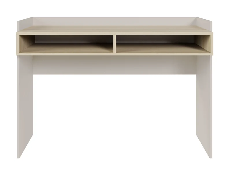 Schreibtisch Tabise mit zwei Fächern 120x53 cm Kaschmir/Lindberg-Eiche
