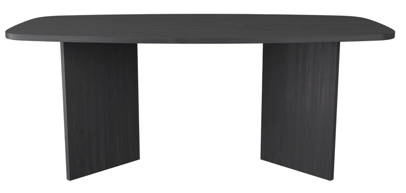 Esstisch Piano 190 cm Esche Prestige Schwarz