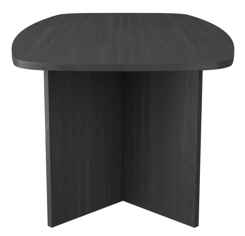 Esstisch Piano 190 cm Esche Prestige Schwarz