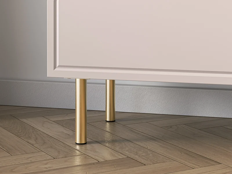 Nachttisch Loppa mit Schublade und Fach, 50 cm, Kaschmir