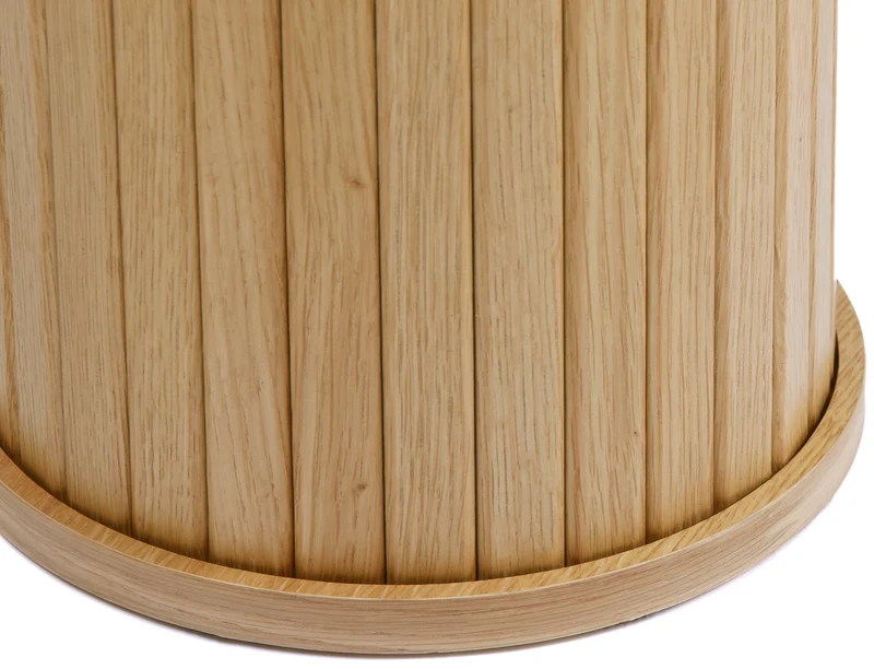 Gativel Konsole 130 cm Lamellen natürliche Eiche