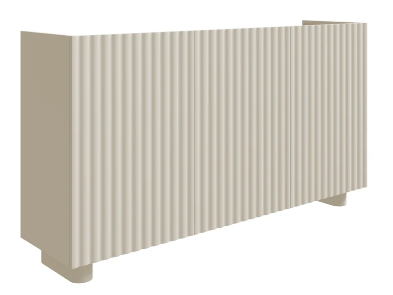 Drehtür-Kommode Fiorra 144 cm Kaschmir