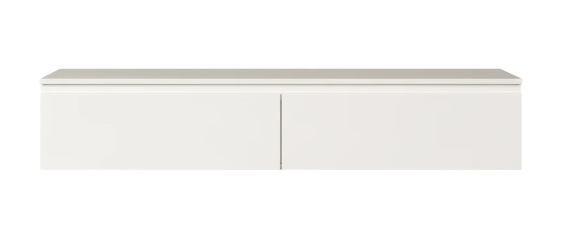 Hängender TV-Schrank Bemmi 150 cm Weiß
