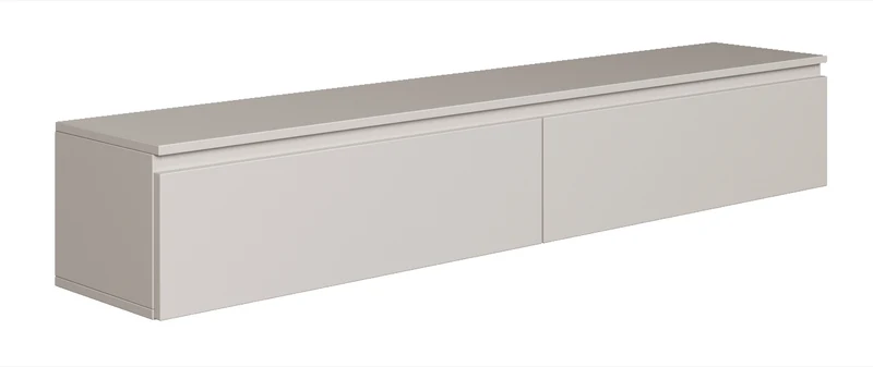 Hängender RTV-Schrank Bemmi 175 cm Kaschmir