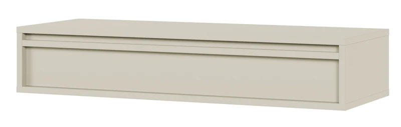 Evo-Konsole mit hängender Schublade 90 cm Sandbeige