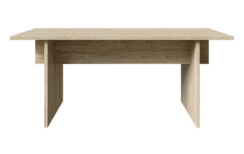 Duelio Tisch mit geteilten 180 cm Tischplatte, geölte Eiche