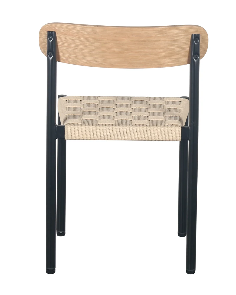 Humalpa Stuhl mit grob geflochtenem Sitz / natur Eiche