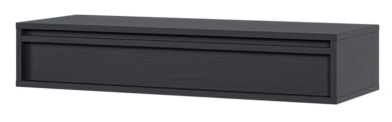Evo-Konsole mit Hängeschublade 90 cm Schwarz