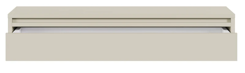 Hängende Evo-Konsole mit Schublade, 90 cm, Kaschmir