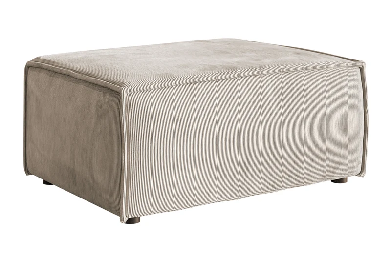 Sitzhocker Copertino 65x90 cm beige Cord