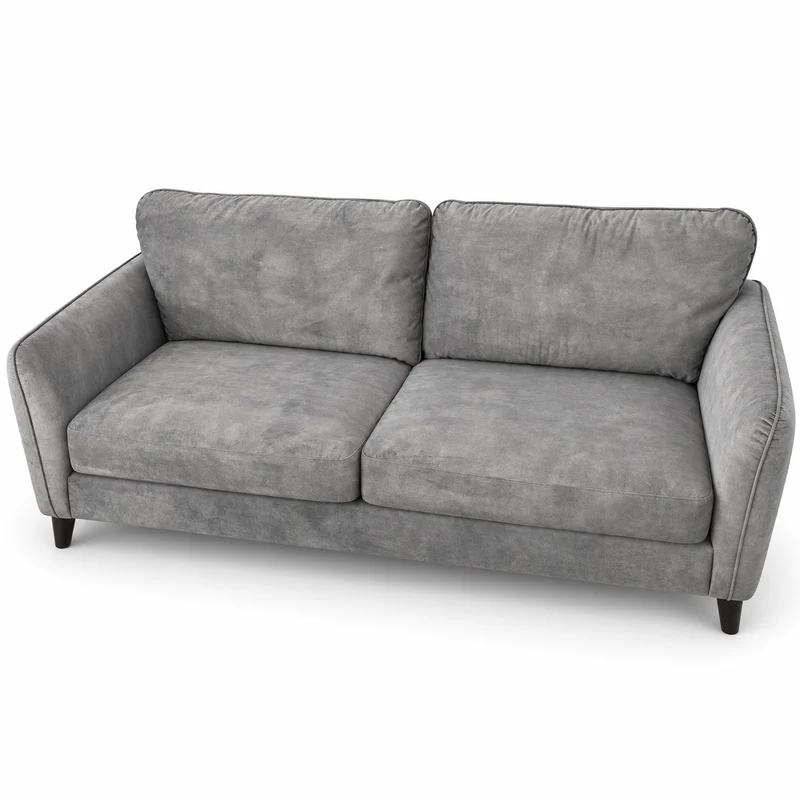 Lisa Sofa - Stoff Adore Grau | Outlet