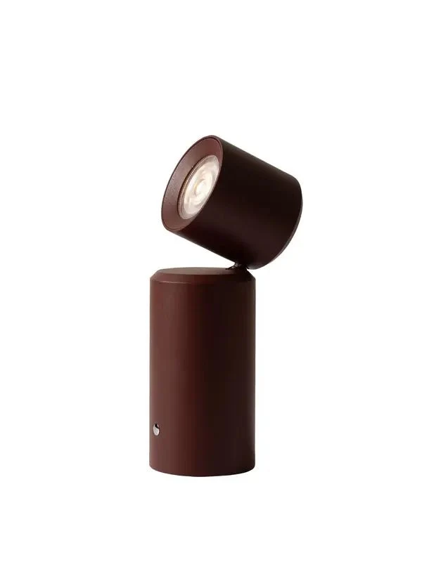 Tischleuchte Milan Burgundy