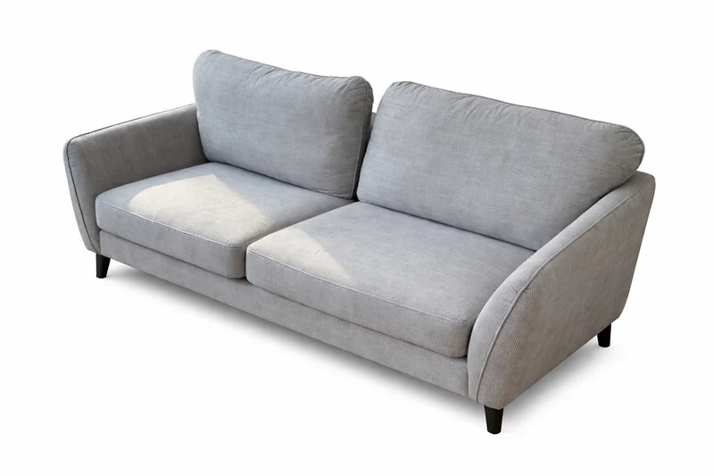 Lisa Sofa - Stoff Cord Hellgrau | Outlet