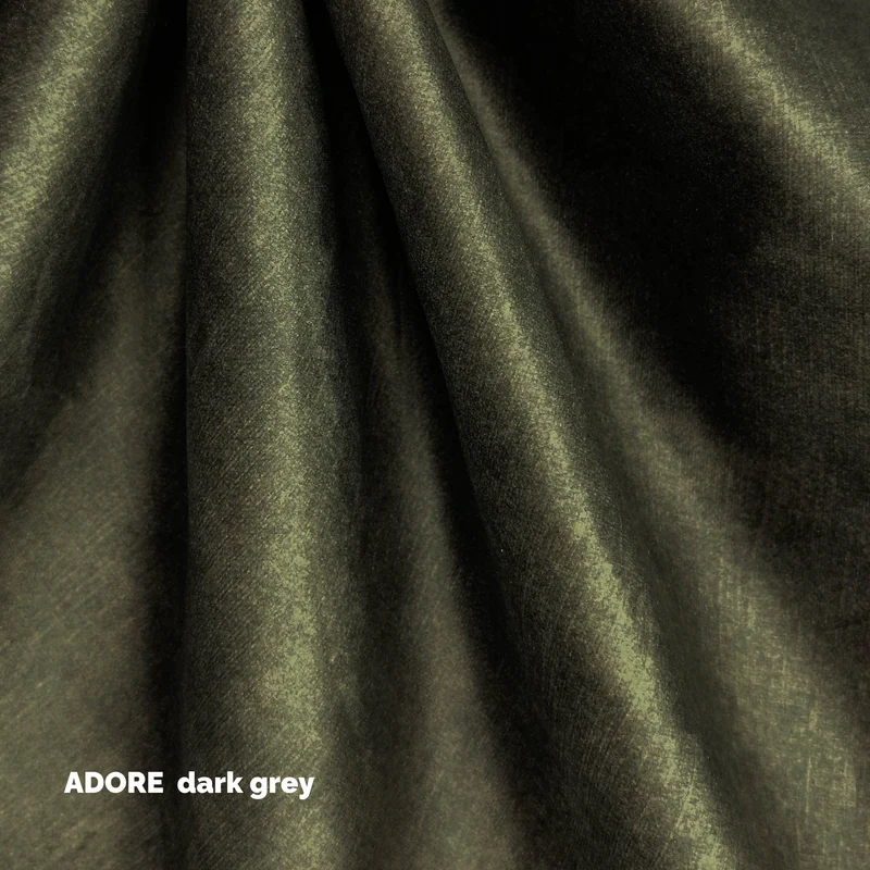 Kira Sessel - Stoff Adore Darkgrey
