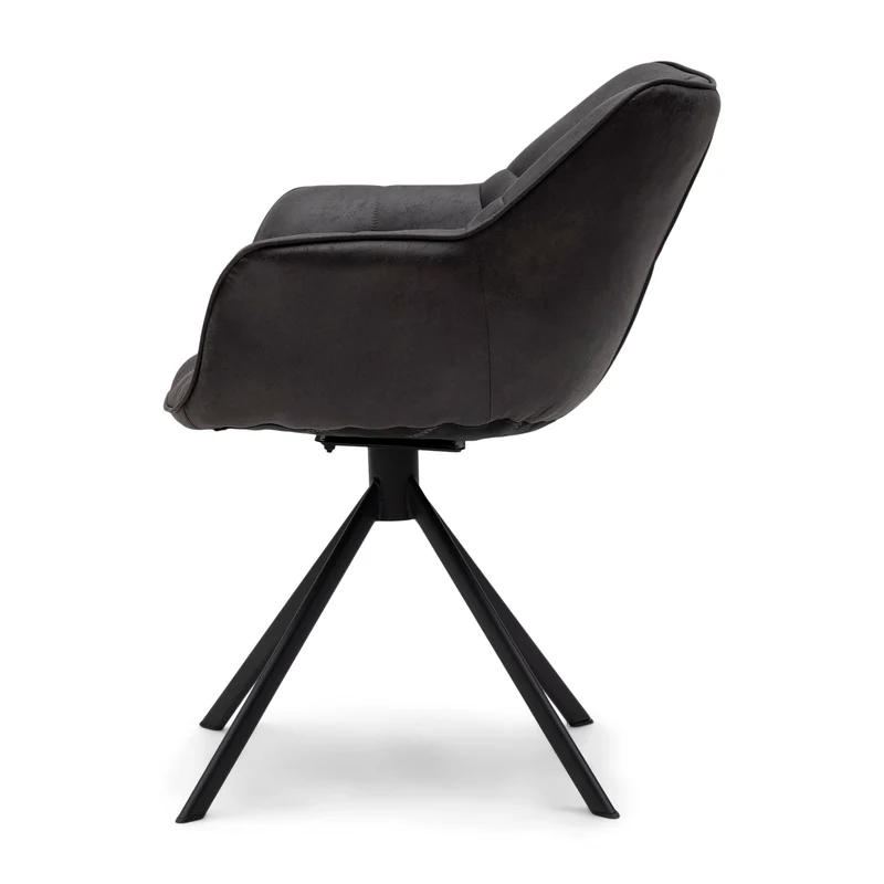 Stuhl Carnaby DAC Turn Leg Pel Espresso