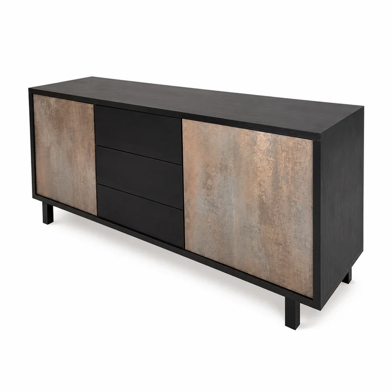 Urban Sideboard Esche schwarz | Outlet