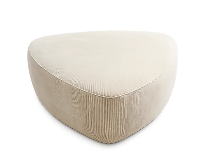 Bue Hocker - Stoff Beige