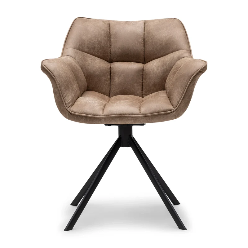 Stuhl Carnaby DAC Turn Leg Pel Camel
