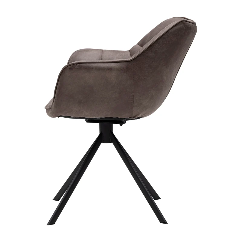 Stuhl Carnaby DAC Turn Leg Pel Coffee
